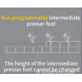 Máquina de costura de modelo inteligente programável